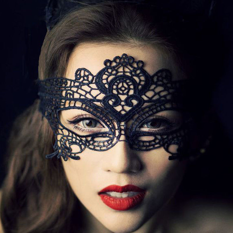 Masque en Dentelle Noire